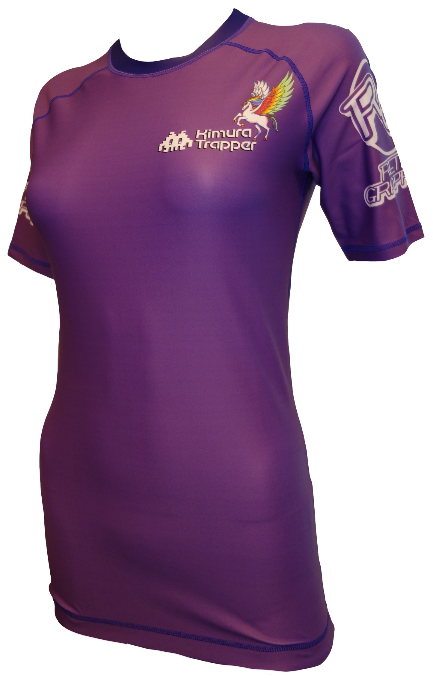 Camiseta de manga corta Kimura Trapper Purple Pegasus