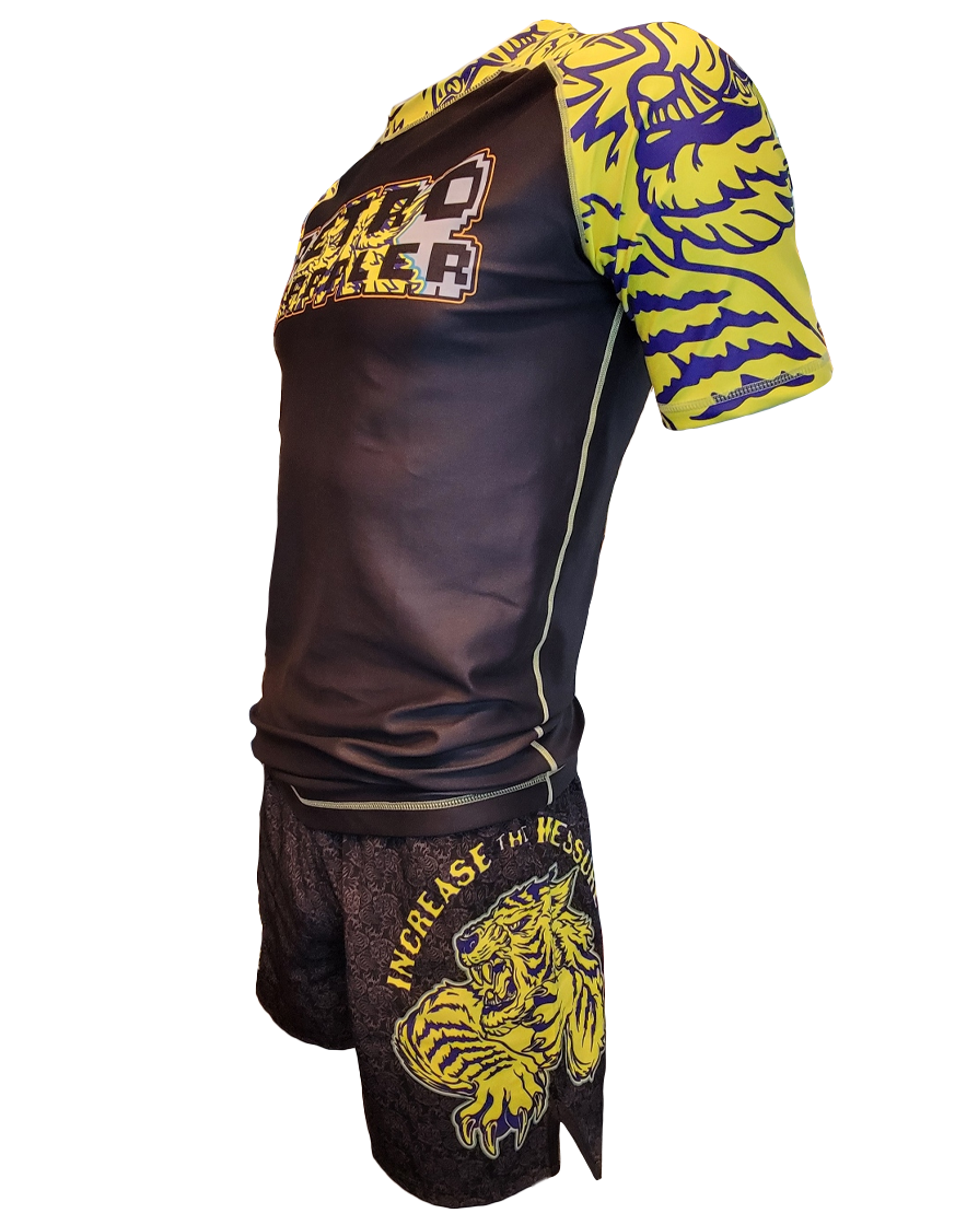 Tiger Pressure BJJ Rashguard