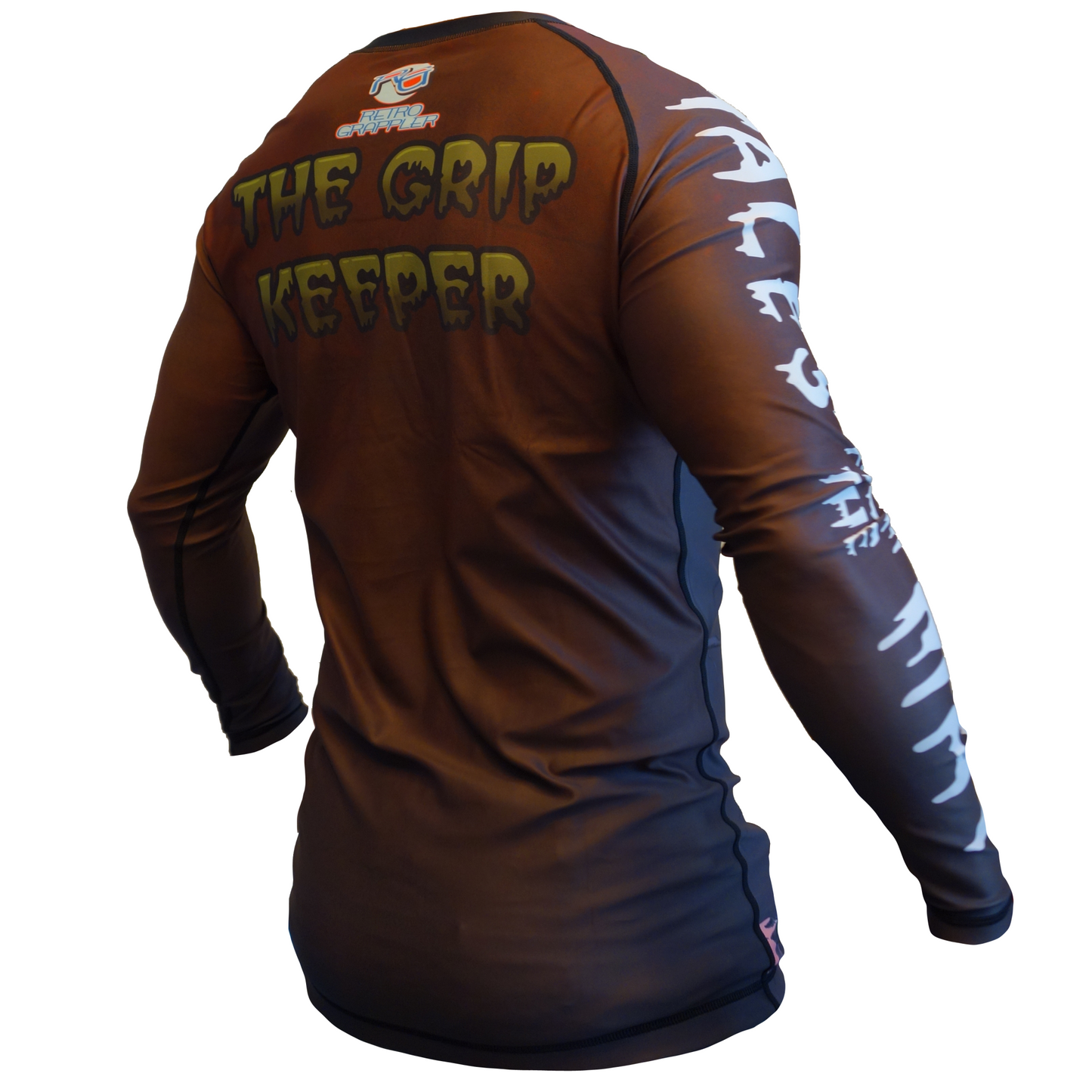 grip keeper horror bjj rash guard