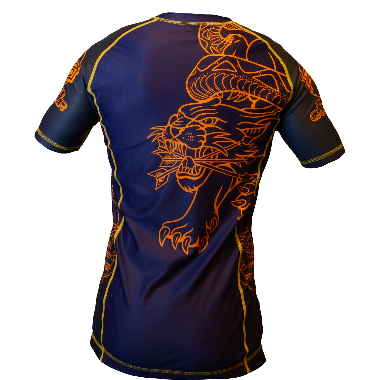 Panther Old School Tattoo Style Rash Guard