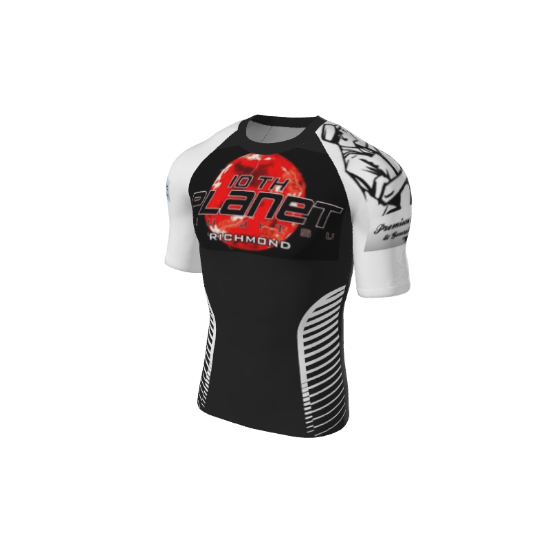 Retro Grappler Custom Sides Short Sleeve Rash Guard. (x 11)