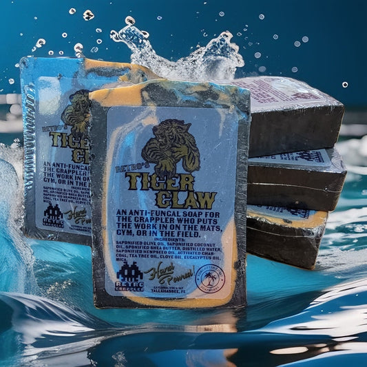 Retro's Tiger Claw Hand Poured Soap