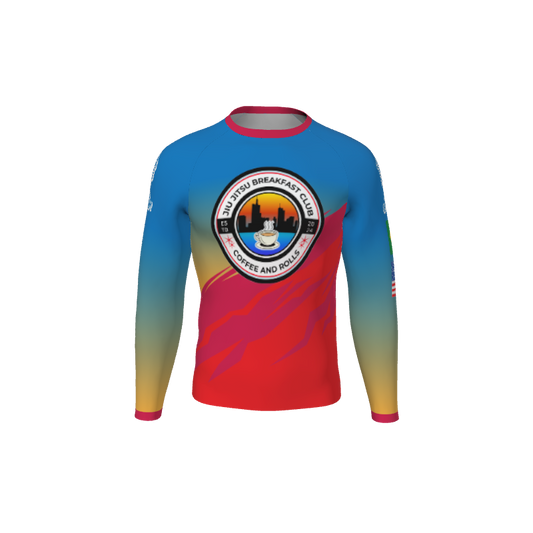 Retro Grappler Custom Magnus Long Sleeve Rash Guard. (x 11)