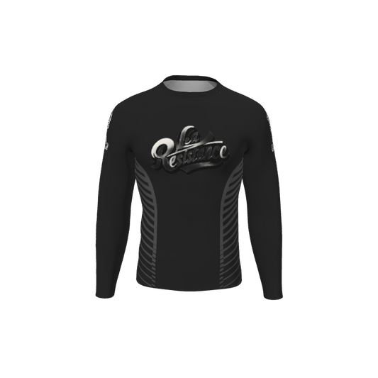 Retro Grappler Custom Sides Long Sleeve Rash Guard. (x 2)