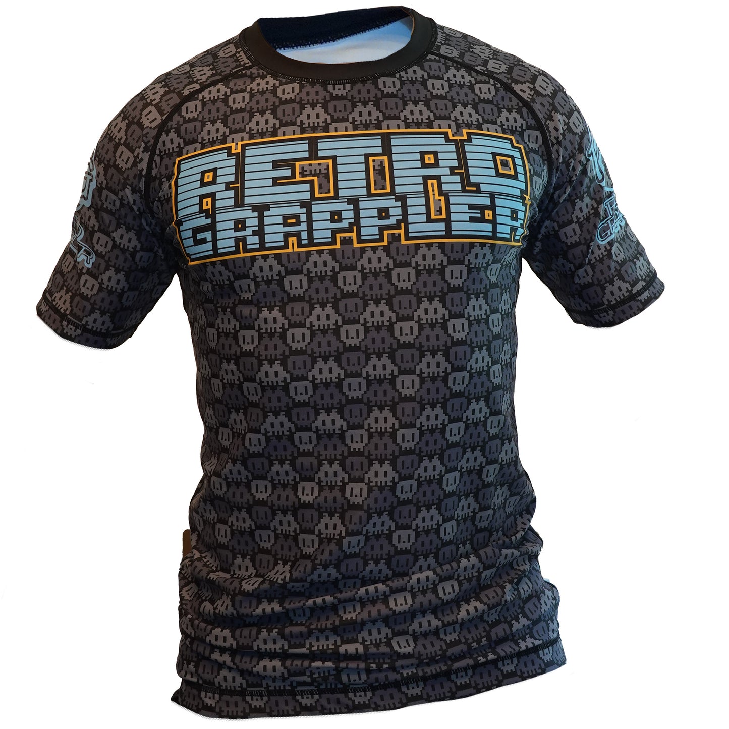 Jugend - 8-Bit Grauer Rashguard