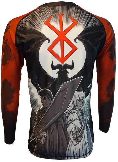 Berserk Manga Rashguard and Short Kit