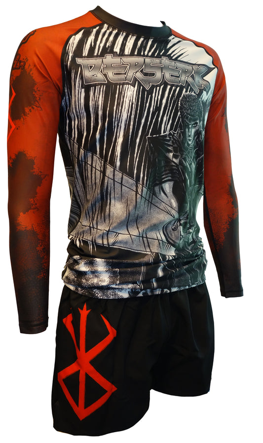 Berserk Manga Rashguard und Short Kit