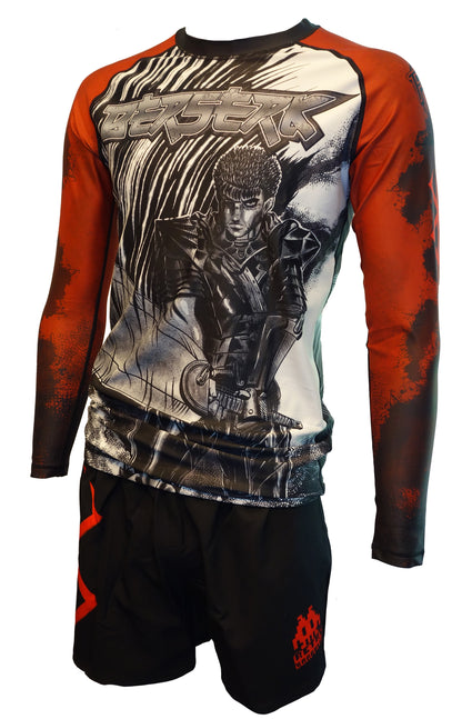 Berserk Manga Rashguard and Short Kit