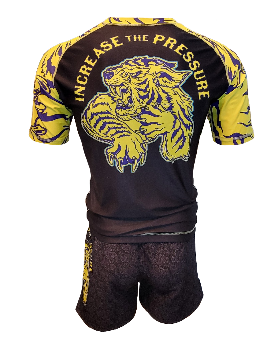 Tiger Pressure BJJ Rash Guard