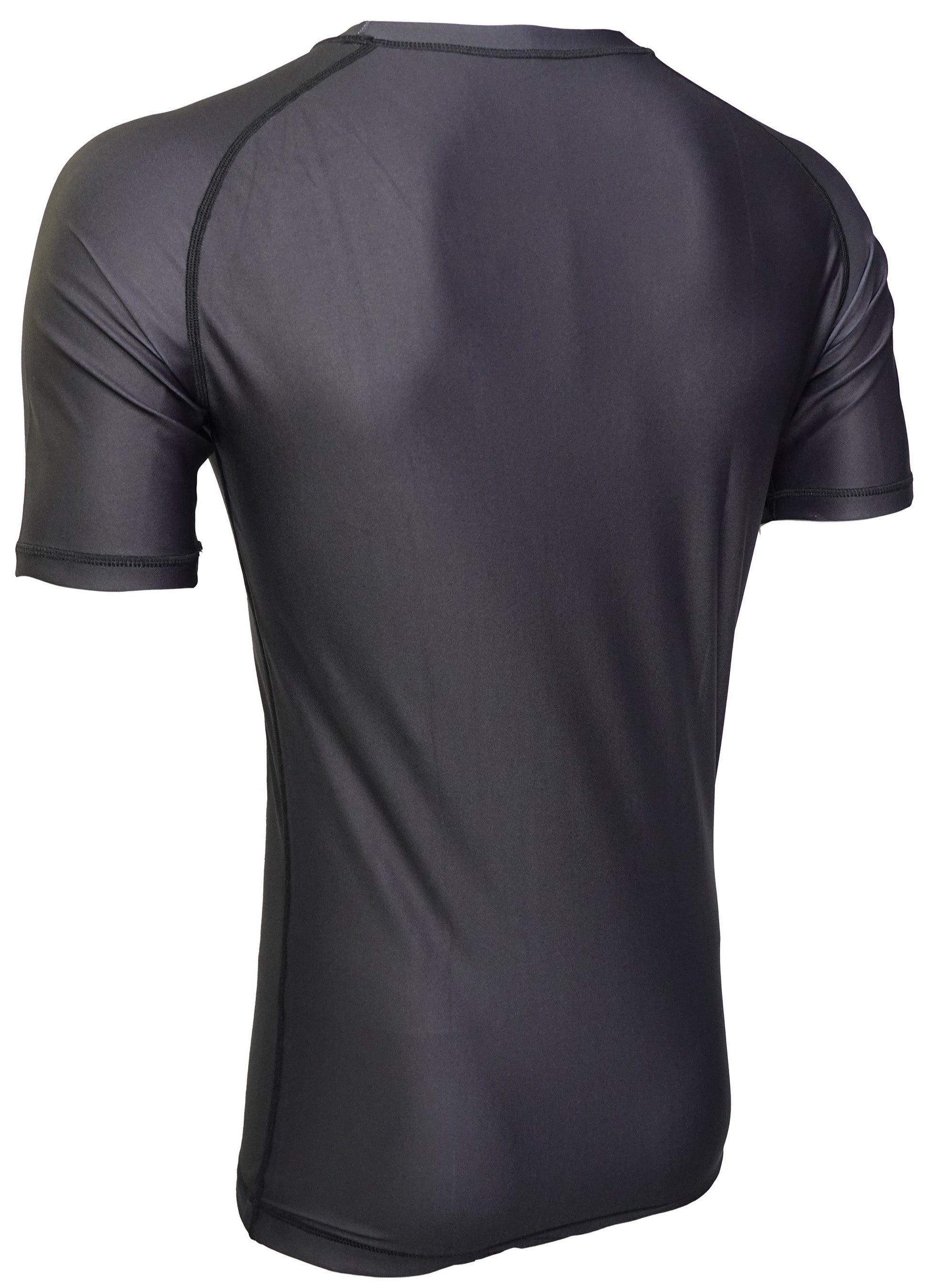 just a black rash guard