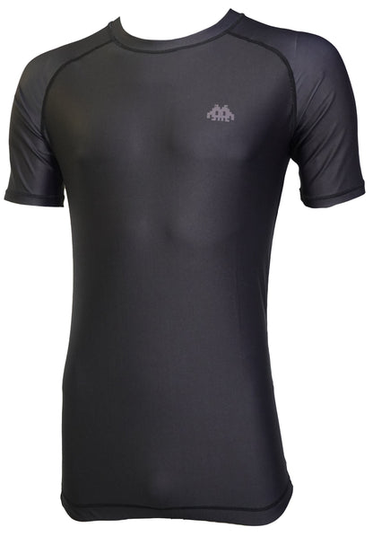 just a black rash guard