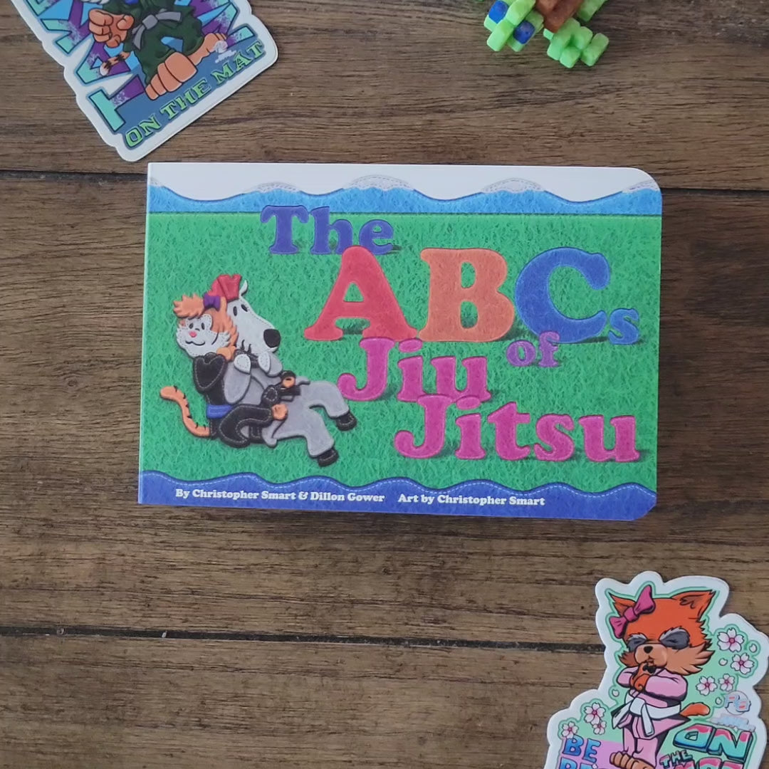 Load video: abcs of jiu jitsu childrens book