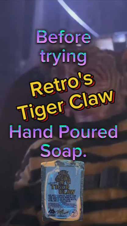 Retro's Tiger Claw Hand Poured Soap