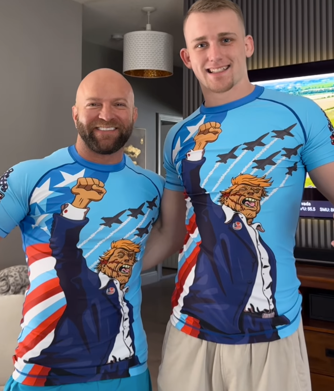 trump maga rash guard