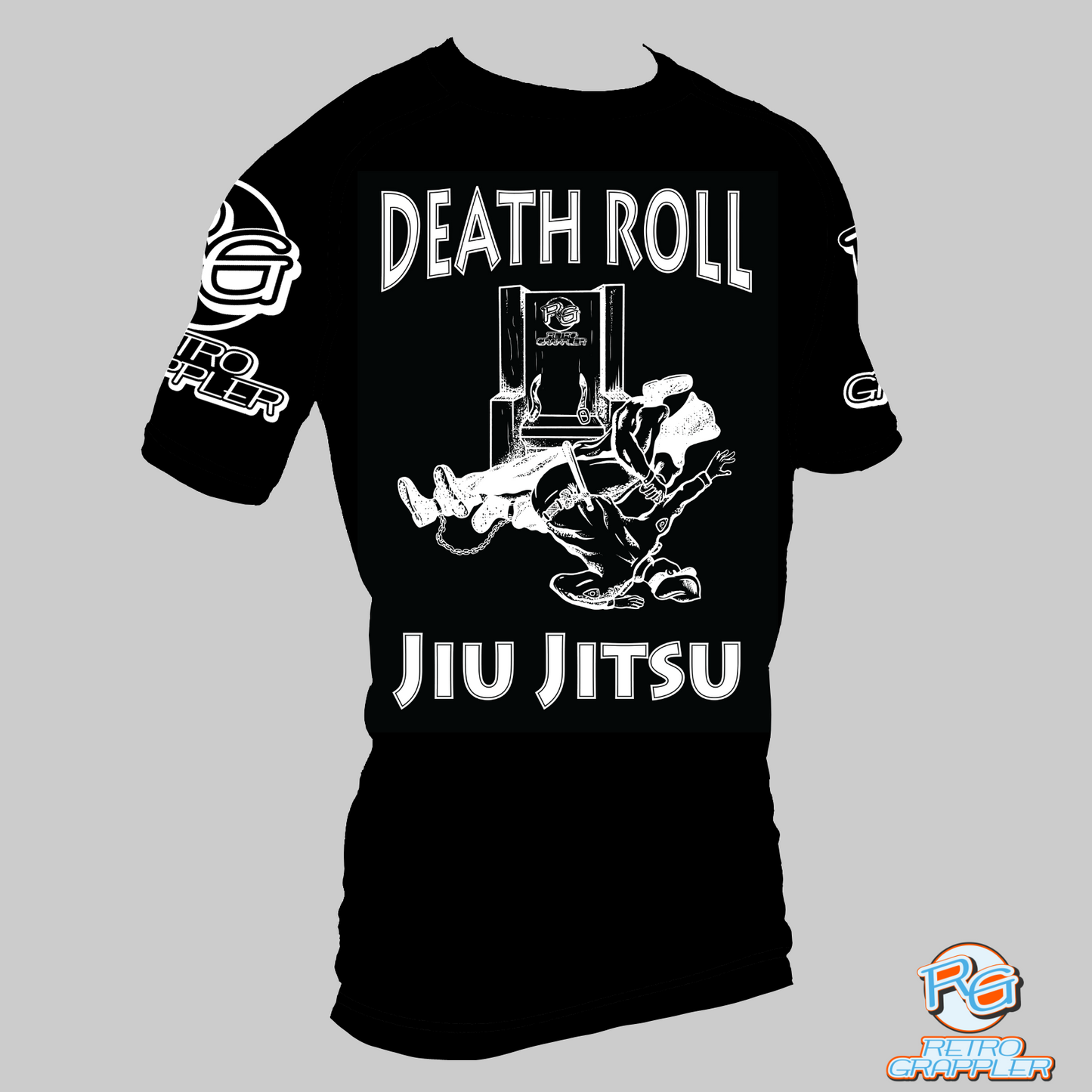 death row bjj rash guard