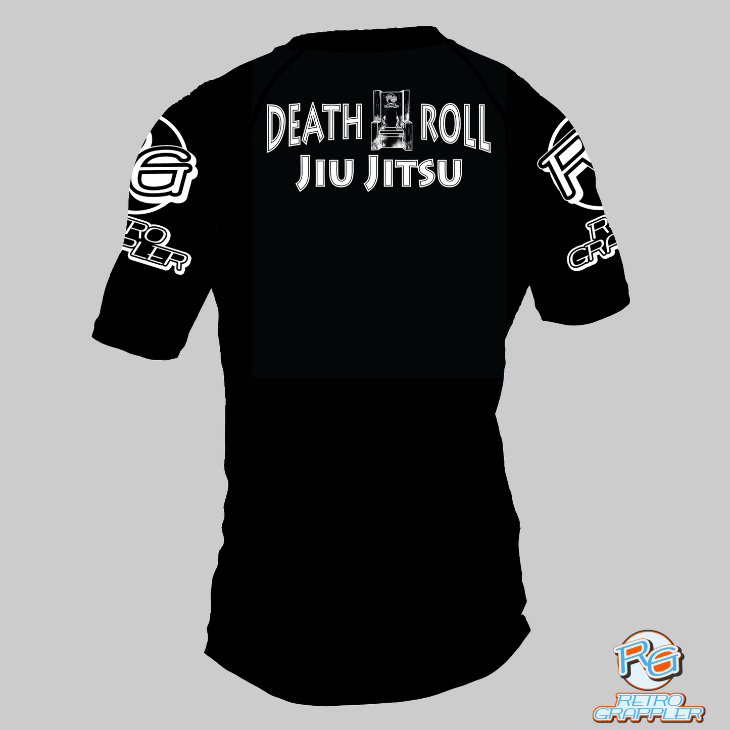 death row bjj rash guard