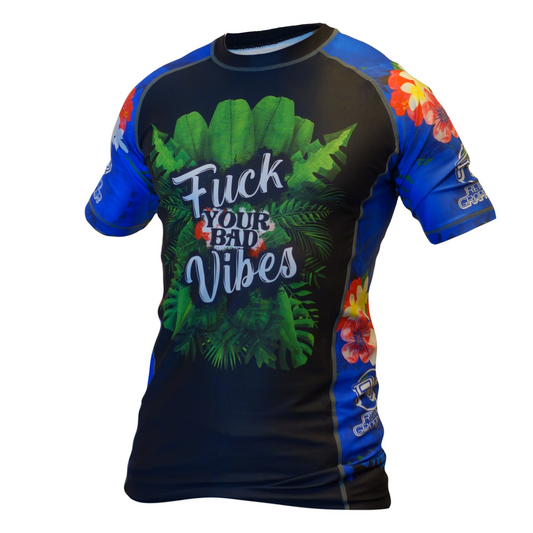 bad vibes bjj rash guard