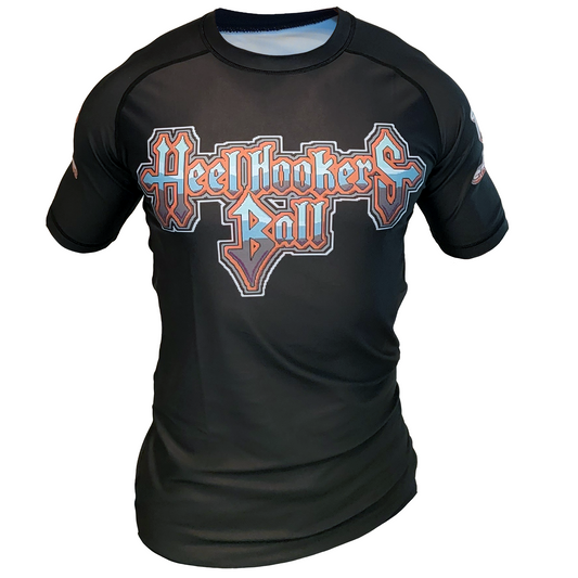 heel hookers ball bjj rash guard