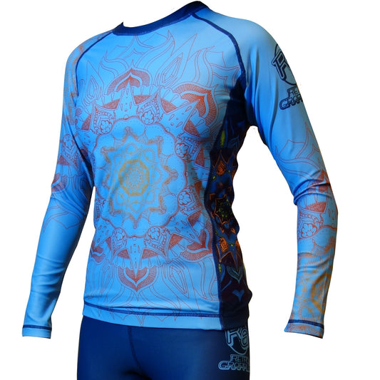 Jóvenes - Línea Zen: Camiseta Rash Guard Mandala