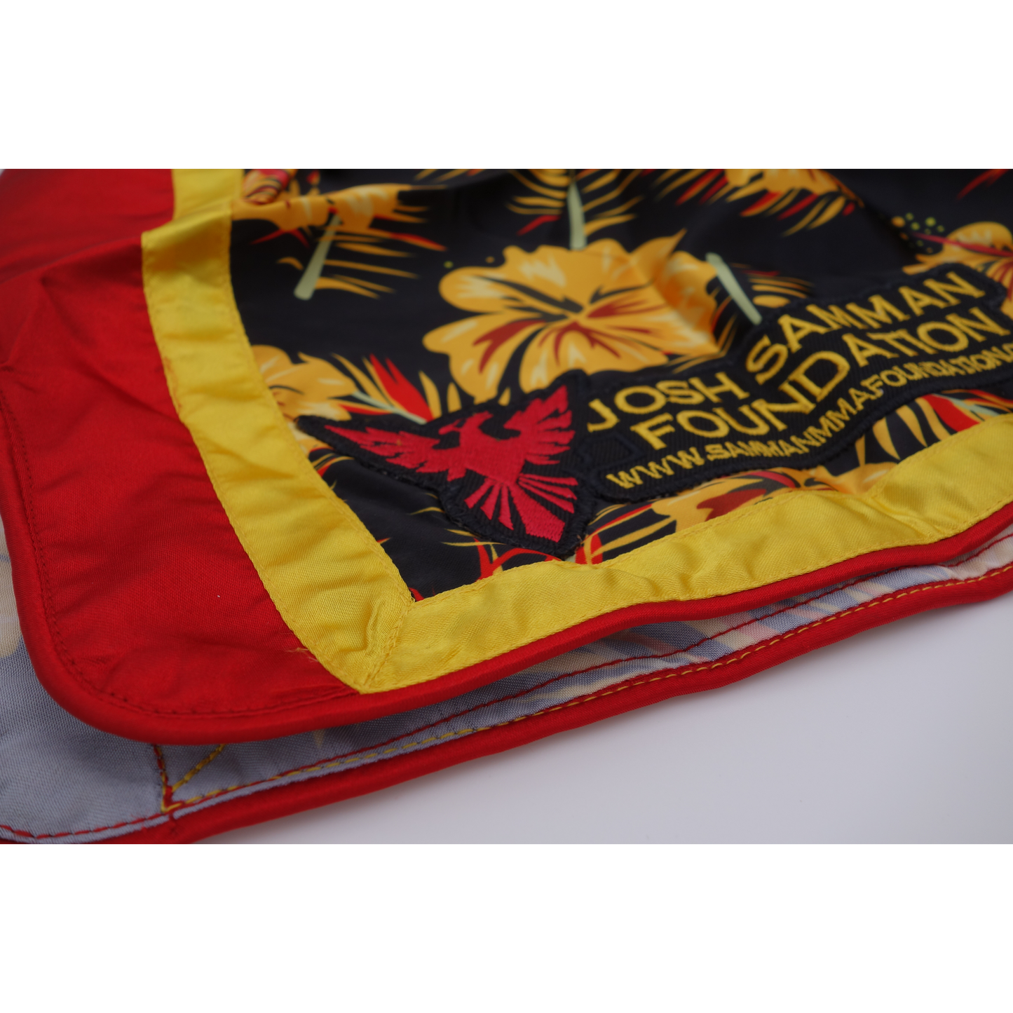 Combat Night Black Gold Red Hawaiian Style Muay Thai