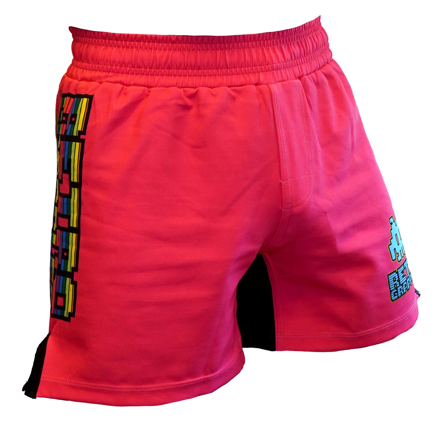 Pink Retro Lightweight BJJ Shorts