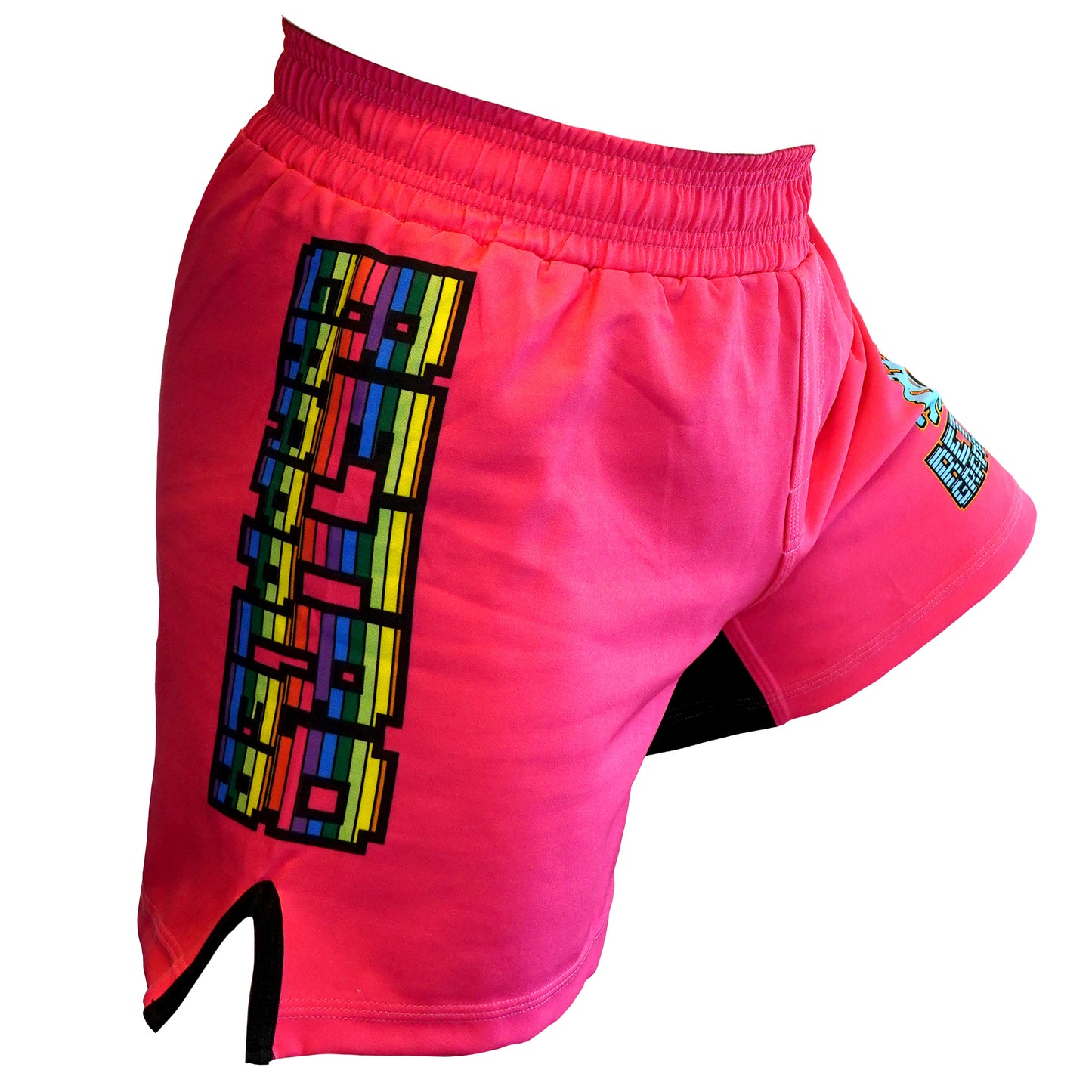 Pink Retro Lightweight BJJ Shorts